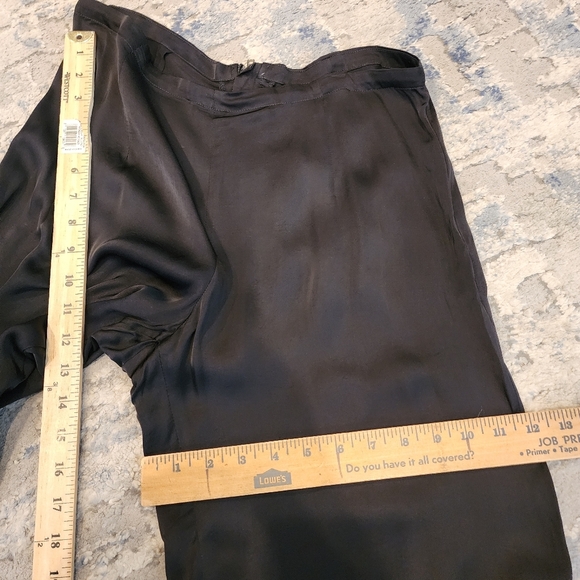NWT Chaser Wideleg Crop Blacl Lightweight Flowy Pants Size Medium. - Picture 3 of 13